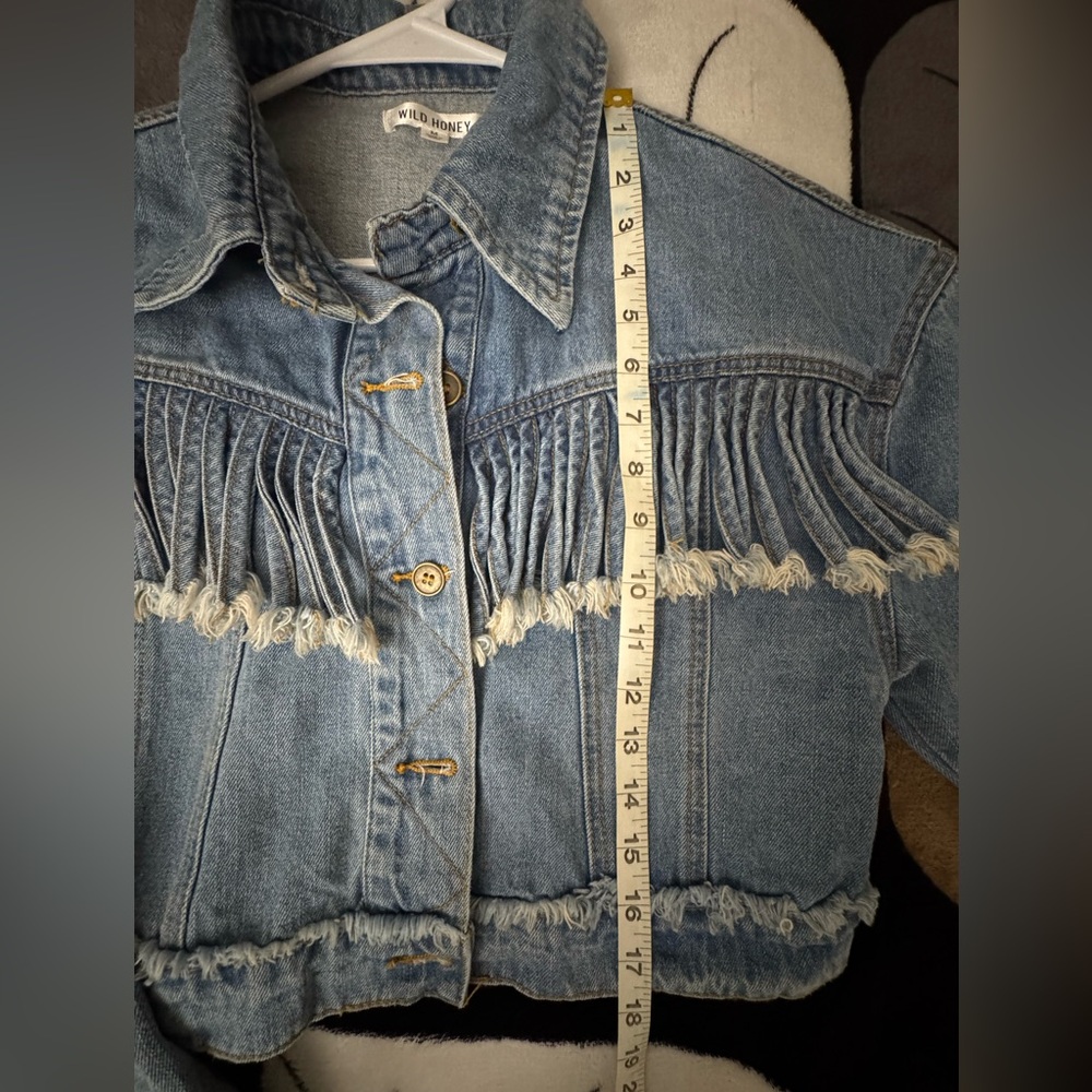 Fringe denim jacket - Picture 3 of 4